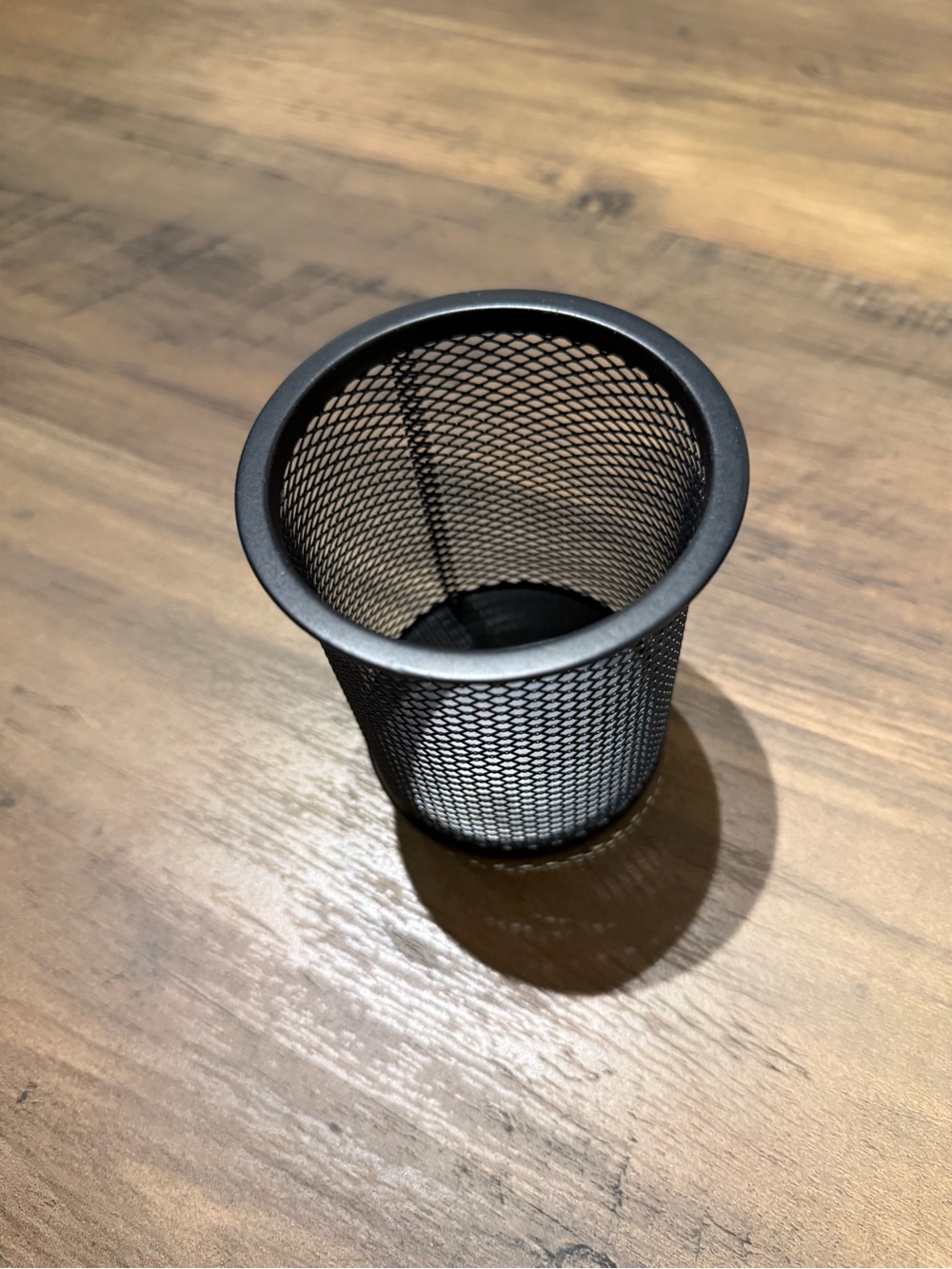 IKEA Black Steel Metal Mesh Container Organizer